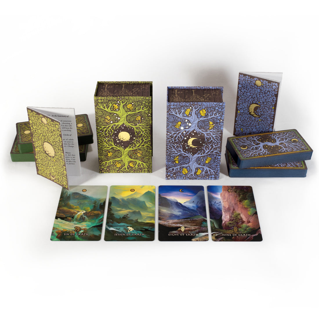 Rosewood Tarot - Day and Night Deck