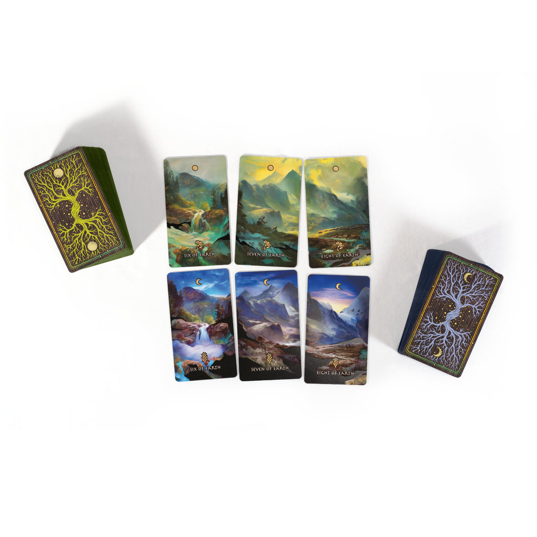 Rosewood Tarot - Day and Night Deck