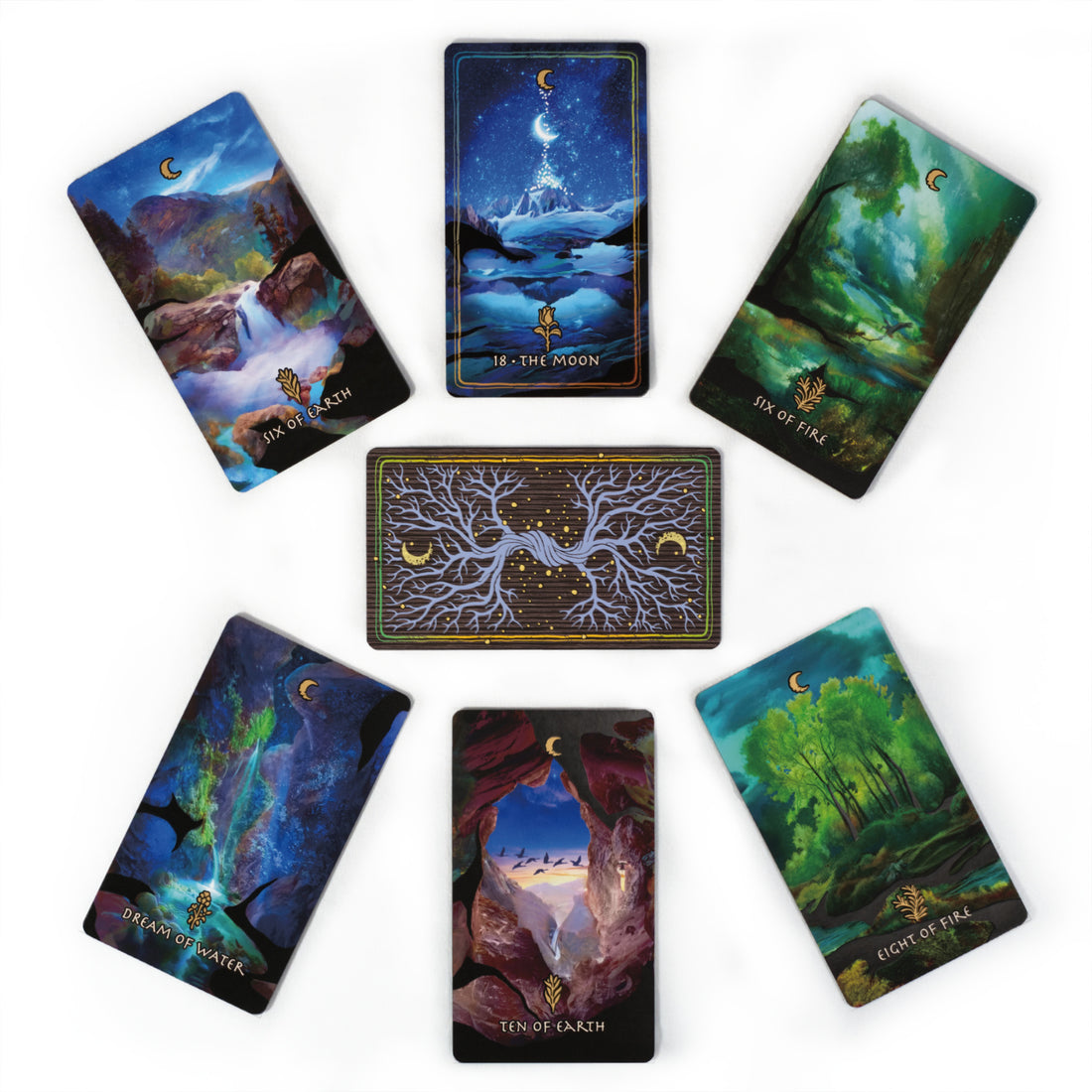 Rosewood Tarot - Night Deck