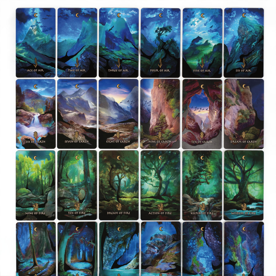 Rosewood Tarot - Night Deck